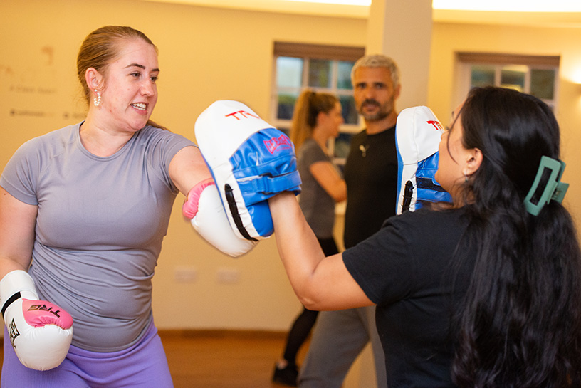 My First Boxercise Class at Unite in Fitness