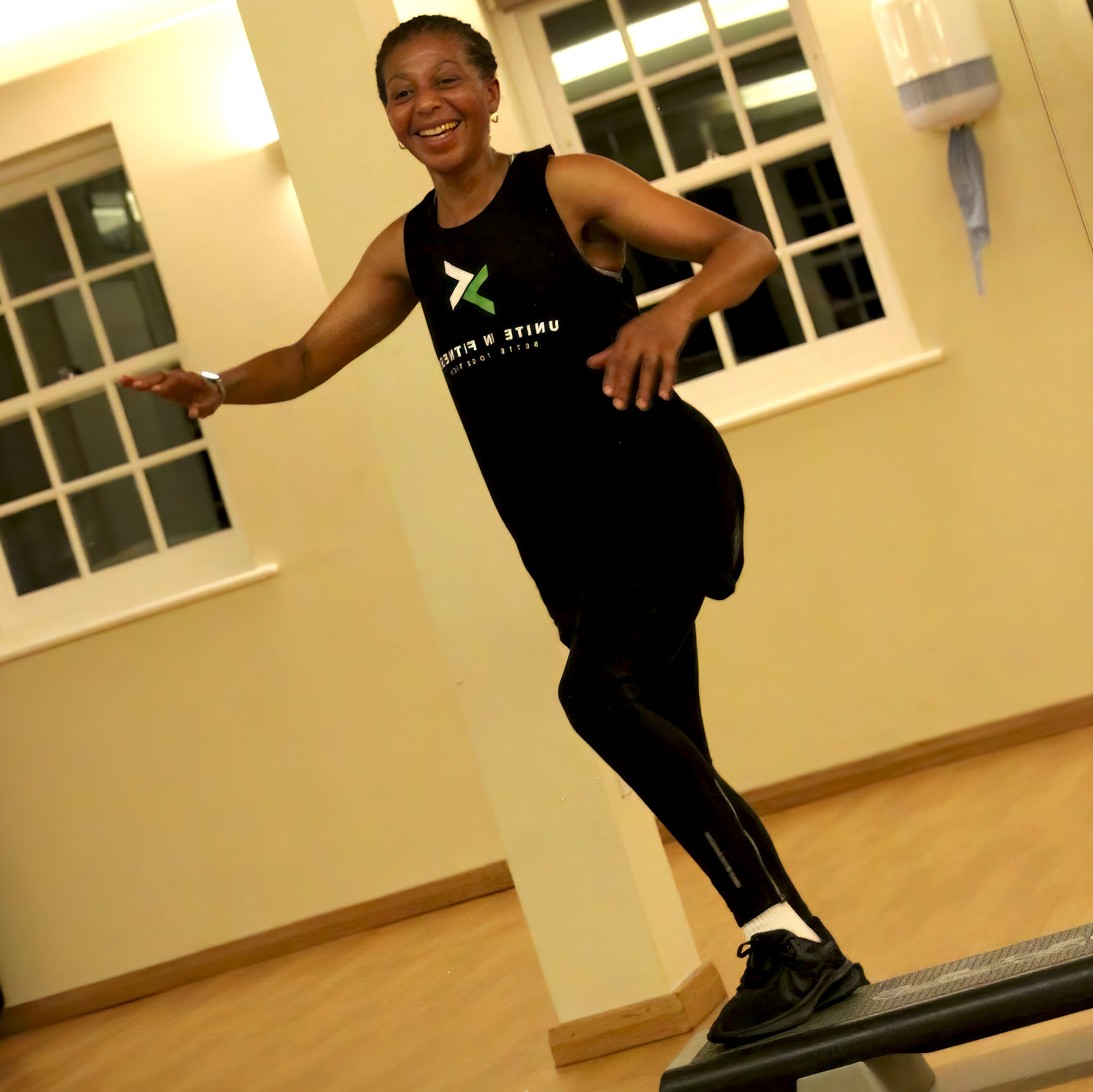 step dance class in enfield with Eileen at uniteinfitness.co.uk